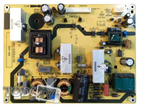 Fuente TCL LCD32M150 - Rca L32e320 l32e320digital - codigo 40-P152C0-PWG1XG
