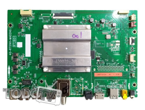 Placa main TCL L50P715 - HITACHI CDH-LE504KSMART22  -Nueva! COMPATIBLE: RCA X50ANDTV Hitachi cdh-le504ksmart20 -TCL L50P8M - codigo 40-RT51H1-MAD2HG  (NBOX10)
