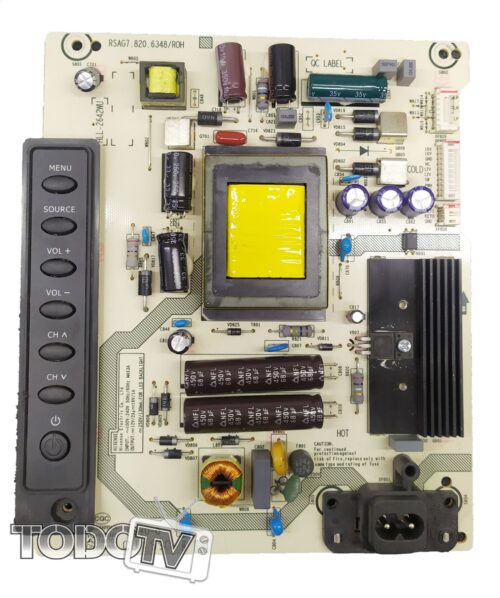Fuente Noblex 40LD880FI - Sansei TDS1640FI - Jvc Lt40da760 - Pioneer Ple40fms4 - Sanyo Lce40if16 RSAG7.820.6348