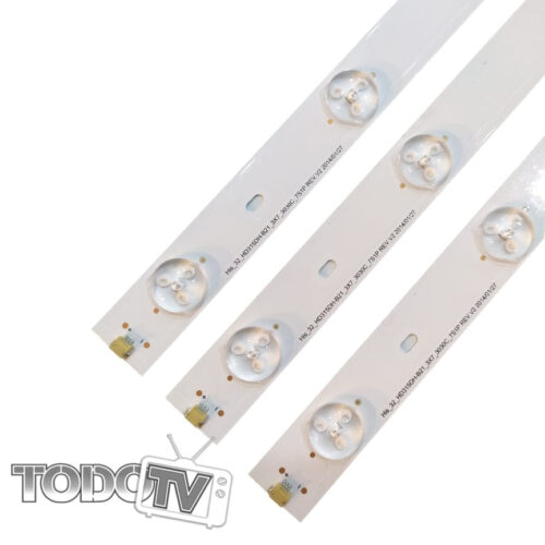 Kit Tiras Led para | BGH BLE3215D BLE3215RT | Hisense HLE3215D HLE3215RT | Telefunken TKLE3215D | ATENCION leer descripcion | Nuevas! (t148a)**