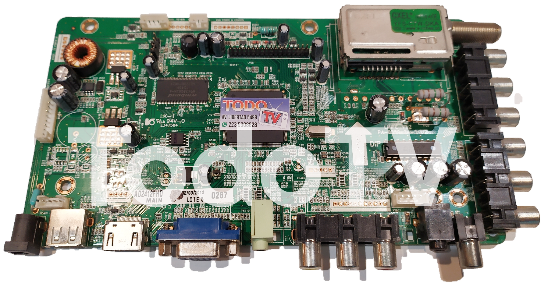 Placa Main Admiral AD2412FHD -