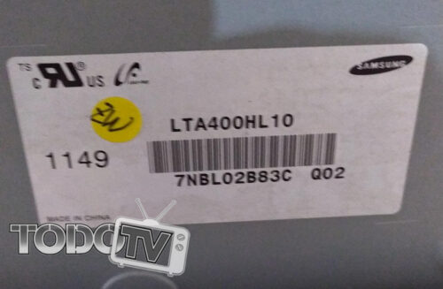 Pantalla 40" LTA400HL10 leer descripcion – no hacemos envios de pantallas