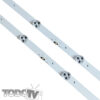 Kit tiras Led para ADAPTAR: | Dalton DA-LE32X3663 | ATENCION requiere soldar conector | Nuevas! (T272)