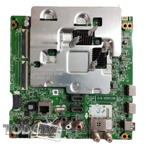 Placa main LG 43UJ6560 (EAX67146203) ATENCION: ver conector pantalla (hay 3 versiones) - 68 pines x 2