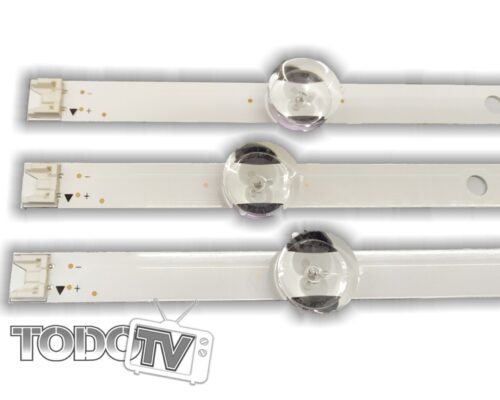 Kit Tiras Led para LG | 32ln540b 32ln570b 32la613b 32ln5100 | ATENCION comparar foto hay 3 versiones de panel | Nuevas! (T91A)