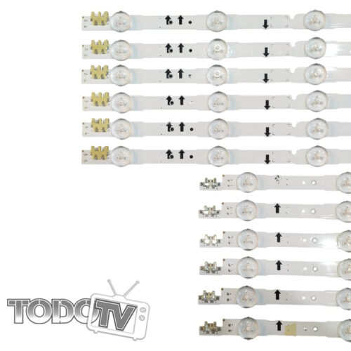 Kit Tiras Led para Samsung | UN50J5300 UN50J5300agcdf un50j5300agczb un50j4300agcfv | Nuevas! (R12)
