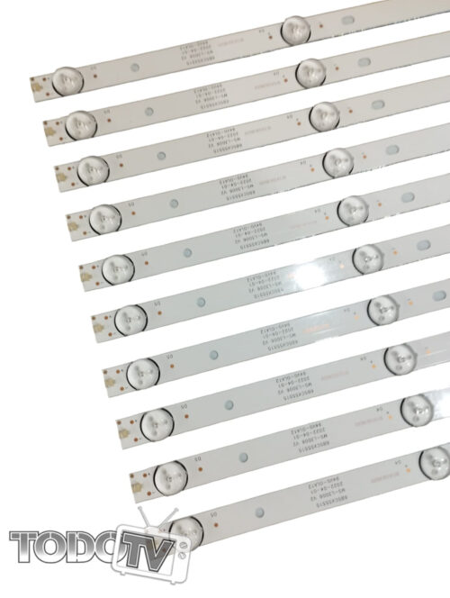 Kit Tiras led para Kanji | modelo 9809B | ATENCION para tv de 60" | (compatible kanji kj-6xst005 kj6-xst005 panel CX580DLEDM tambien 201022 JF DT5 0007) | Nuevas! (T130)*
