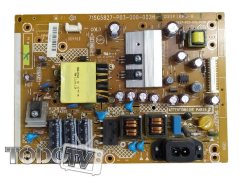 Fuente Philips 32pfl3008d/77 32pfl3018d/77 (715g5827-p03-000-002h)
