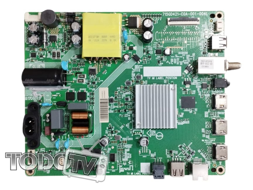 Placa main Philips 43PFD6918/77 - codigo 715G421-C0A-001-004L