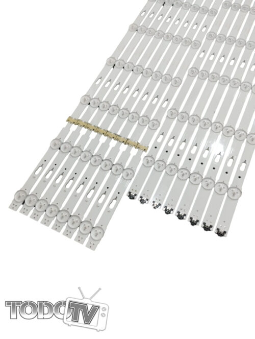 Kit tiras para Samsung | modelo UN65JU6700 UN65MU6100 | Nuevas! ()