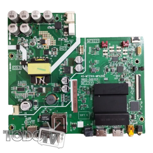 Placa Main TCL L32S65A-B TCL L32S65A-F L32S61E RCA S32AND HITACHI CDH-LE32SMART21- codigo 40-MT21X4-MPA2HG compatible 40-MT21X4-MPB2HG