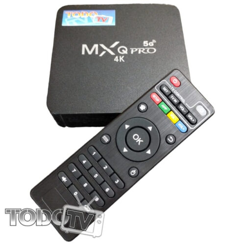 TV BOX Android 10.1 4K / 4GB RAM / 32GB MXQpro almacenamiento