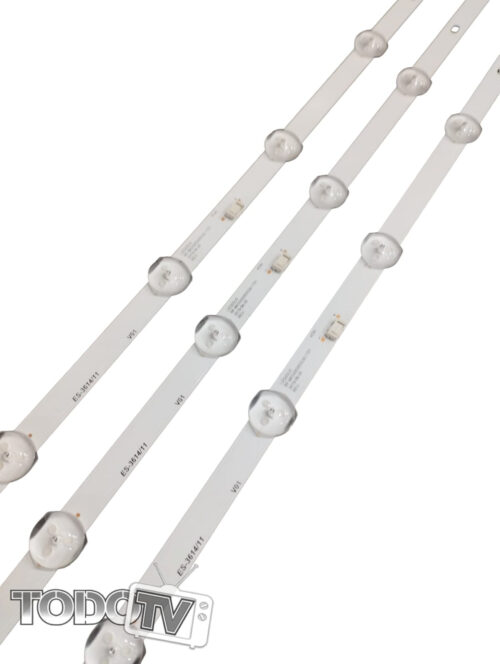Kit Tiras Led para: | KODAK 55SV1200 | Candy 55SV1200 | ATENCION panel 550bfd | Nuevas! (T215)