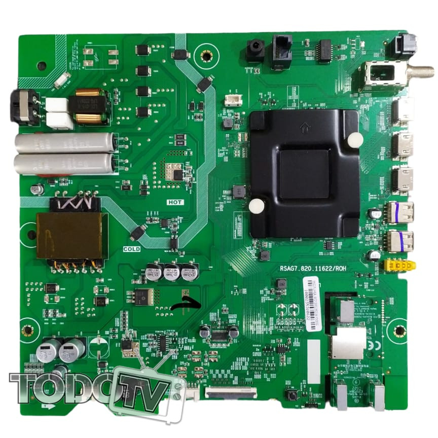 Placa main | BGH B5021UH6A B5521uh6a | RSAG7.820.10614/roh | ORIGINALES ANDROID | Nuevas! (nbox78b)