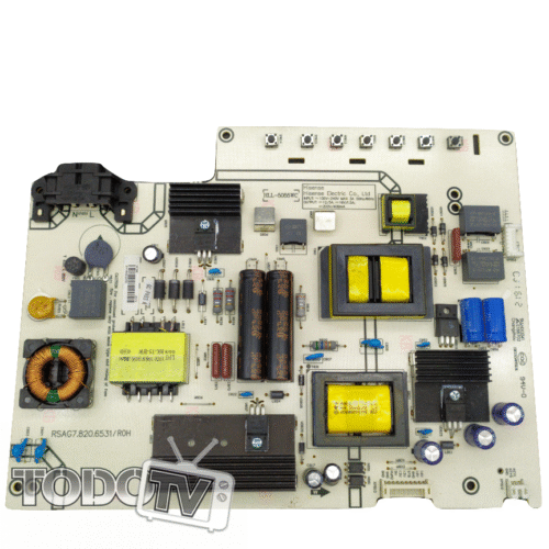 Fuente Noblex 43LD882FI - SANYO LCE43IF16 - PHILCO PLD4316FI - JVC LT43DA760 - PIONEER PLE43FMS4 - ILO LDF43ILO1 - SANSEI TDS1643FI - TONOMAC TO-4316-FHDS codigo RSAG7.820.6531/roh Nuevas! (nbox75)