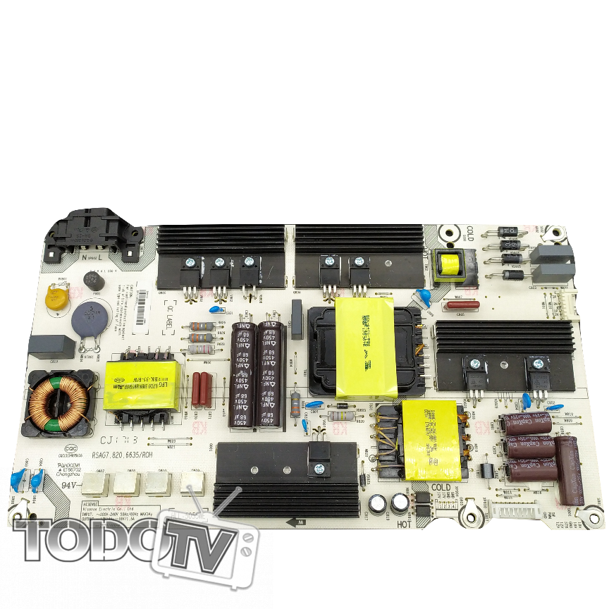 Fuente Noblex EA50x6500 - SHARP SH5016KUHDX SH5520Kuhd codigo Rsag7.820.6635/roh Nuevas! (nbox51) (ver conector leds)