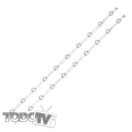 Kit tiras led para LG | 43LJ5500 43uj6560 | (43UJ6510 verificar) | ATENCION panel LC (2 tiras de 10 leds) | Nuevas! (T8)