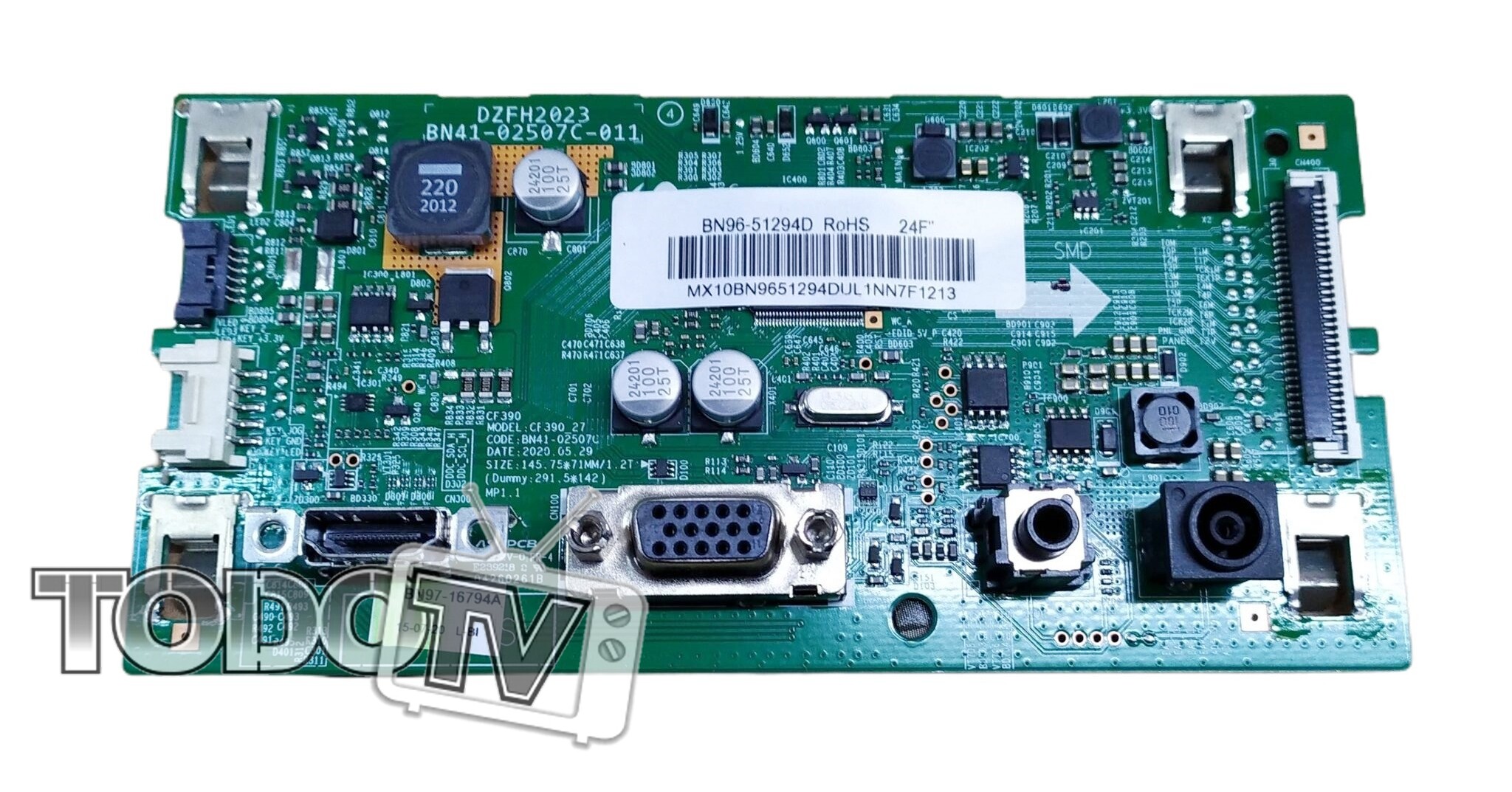 PLaca monitor Samsung C24F390FH - codigo BN41-02507C