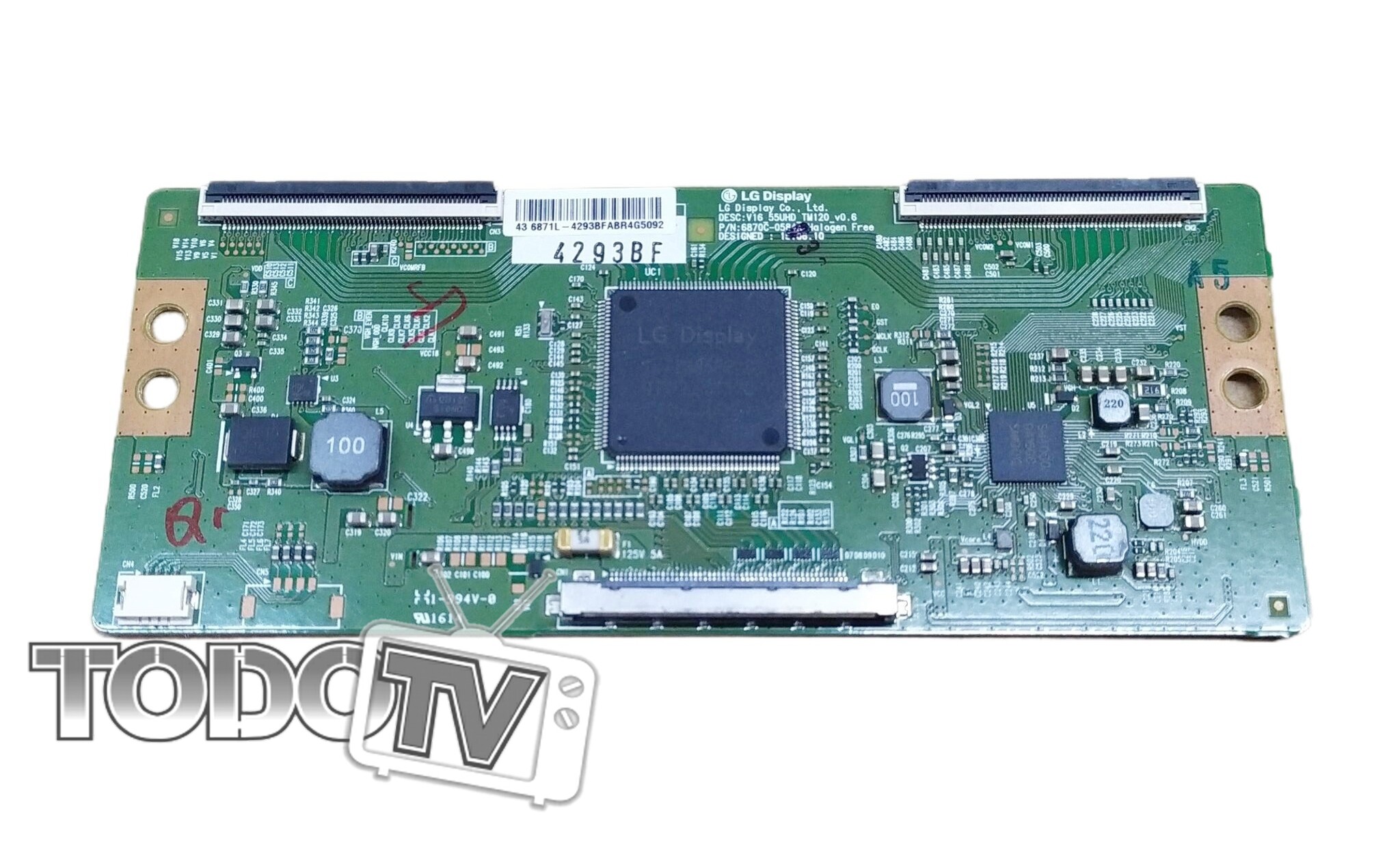 Placa Tcom V16_55UHd_TM120_V0.3 _V0.6 - (box6)