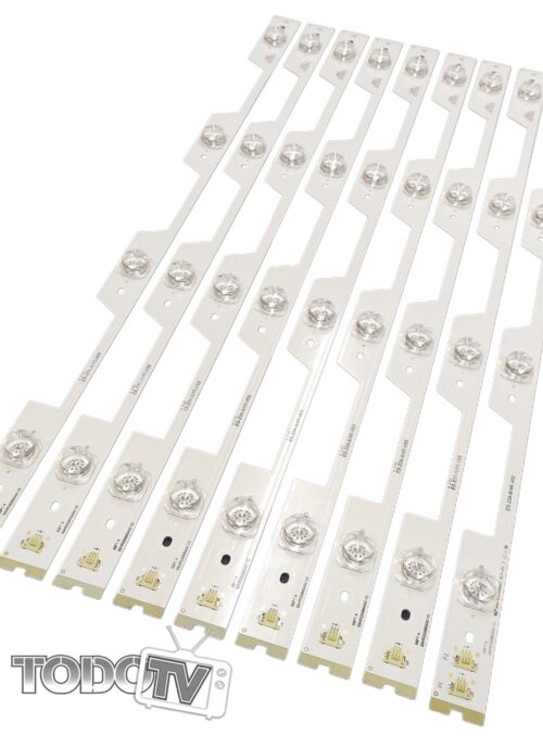 Kit Tiras Led para | TCL L55c1 (leer descripcion) | RCA L55p1uhd | Hitachi Cdh-le554ksmart10 | Nuevas! (T96)