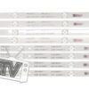 Kit Tiras Led para LG | 49uh6500 - 49uh6100 | (probablemente compatible 49lh5700) | Nuevas! (T125A)*