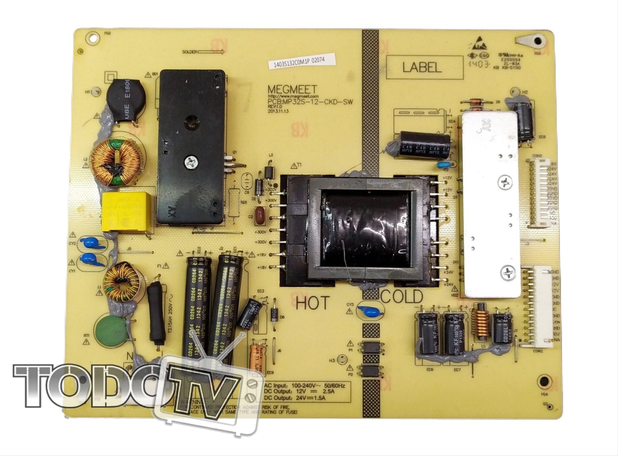 Fuente Ken Brown KB-32-2213-SMART codigo MP32S-12-CKD-SW