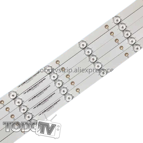 Kit Tiras Led para: | Philips 43pfg5102/77 43pfg5101/77 43pfg5501/77 | Aoc LE43FL461/28 LE43D1452/28 | (Aoc LE43s5970/28 chequear) | Nuevas! (T137)**