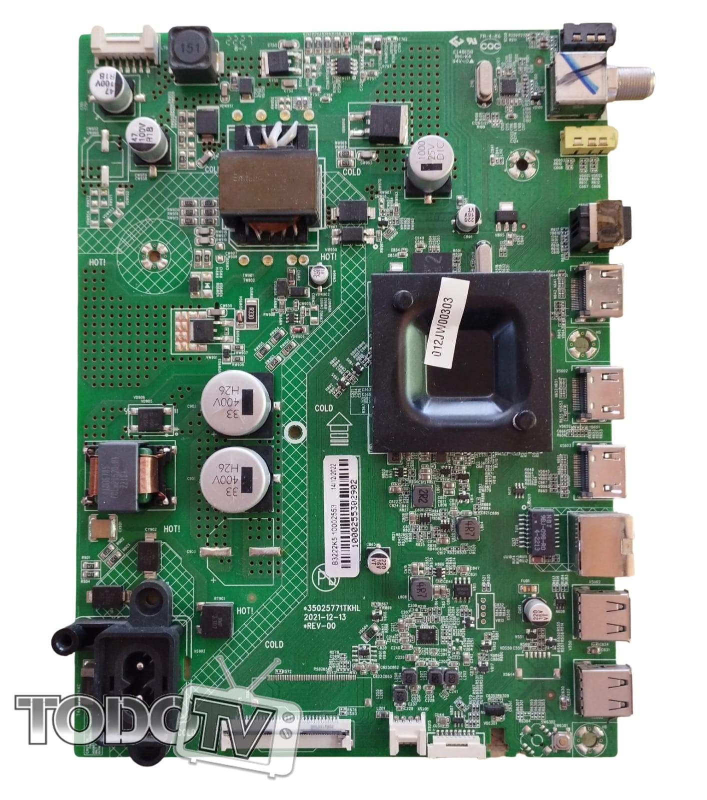 Placa main BGH B3222K5 B3222K5A TELEFUNKEN TK3222K5 codigo *35025771TKHL