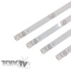 Kit Tiras Led para: | Noblex DJ50X6500 DJ50X6100 | PHILCO PLD50US9A1 PLD50FS9A | SANYO LCE50SU9550 | GOLDSTAR GO50US9 | TEDGE TE50US9 | Nuevas! (T175)* - Imagen 2