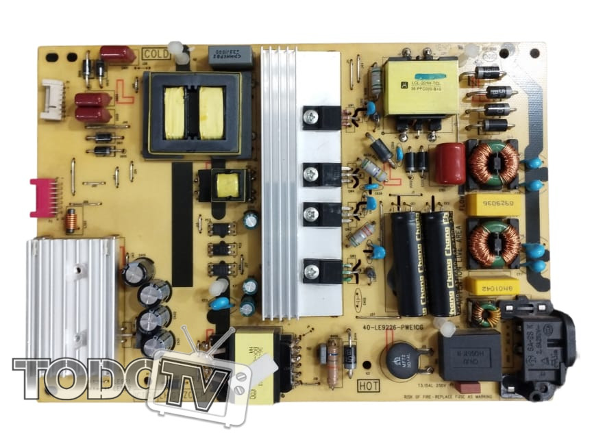Fuente TCL L55C1 - RCA L55P1UHD - HITACHI CDH-LE554KSMART10 codigo 40-LE9226-PWE1CG