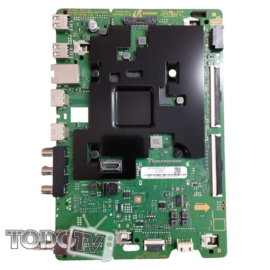 Placa main Samsung QN55Q65BAGCZB - codigo BN41-02989