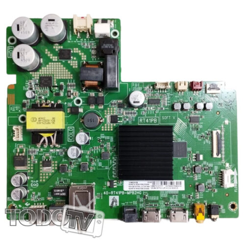 Placa main TCL L32s6500 RCA xc32sm Hitachi CDH-LE32smart17 - codigo 40-RT41PB-MPB2HG - leer descripcion (conector pantalla chico) NUEVAS!  (nbox66)