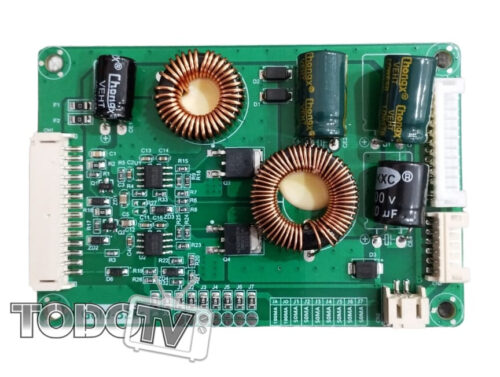 Modulo Regulador Pantalla Universal Backlight Led salida 70v/210v apto 26" a 65" (Inverter Driver Tv Led Backlight Universal) modelo Gold-32Es