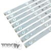 Kit tiras Led para: | Hyundai Hyled-43fhds | Daewoo DWLED-43FHDS DWLED-43FHDN | NEX NXLED-43FHDS | Nuevas! (T282) - Imagen 3