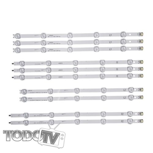 Kit tiras led para LG | 42LN5700 42LA6200 42LA6130 42LN5400 | ATENCION version lupa comun | Nuevas! (T103)*