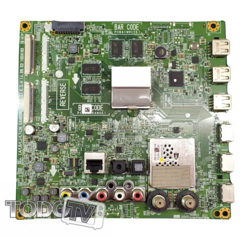 Placa main LG 47LB6500 - codigo EAX65363905(1.2) - chequear conector de pantalla